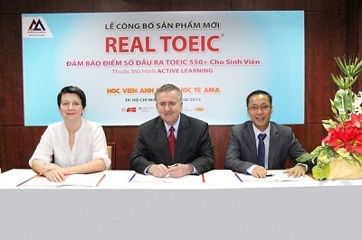 Họp Báo công bố chương trình “Real TOEIC”
