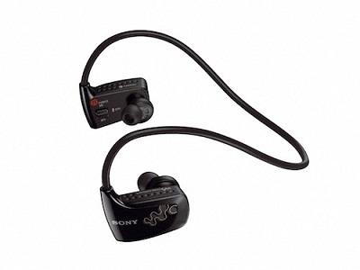 Tai nghe in-ear Sony Walkman W series kiểu dây trùm qua gáy