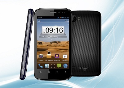 Ra mắt Q-Smart S22: Smartphone Android 4.0, màn hình 4.3’’WVGA, chip 2 nhân