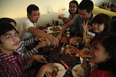 Không chỉ gây ấn tượng bằng không gian đẹp,