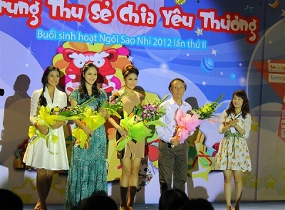 Hình ảnh sôi động tại offline Trung Thu Ngôi Sao Nhí