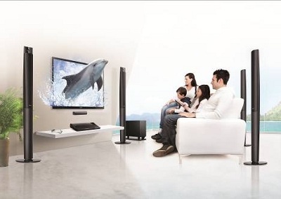 Chọn và bố trí dàn rạp hát tại nhà hiệu quả - 3 Sơ đồ bố trí hệ thống rạp hát tại nhà chuẩn có thể áp dụng cho các bộ dàn 5.1, 6.1 và 7.1 kênh.