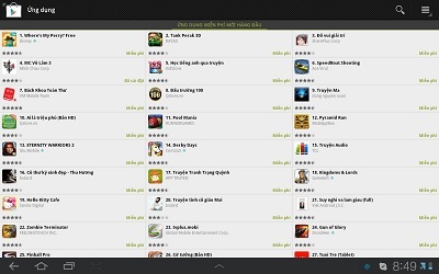 Ngành công nghiệp ứng dụng mobile tại Việt Nam - 1 Kho ứng dụng Android trên Google Play