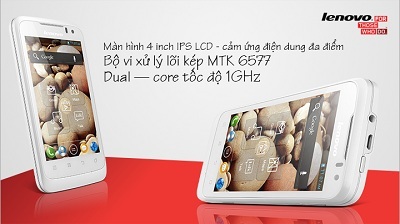 Lenovo P700i pin khủng 2.500 mAh