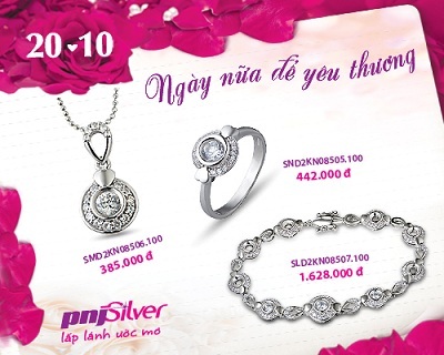 Trang sức PNJSilver - Quà tặng ý nghĩa cho 20/10 - 2 Trang sức PNJSilver - Quà tặng ý nghĩa cho 20/10