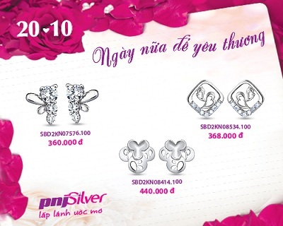 Trang sức PNJSilver - Quà tặng ý nghĩa cho 20/10 - 3 Trang sức PNJSilver - Quà tặng ý nghĩa cho 20/10