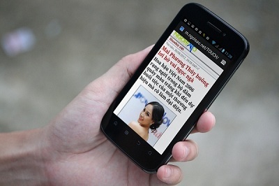 Giao diện chính trên S22