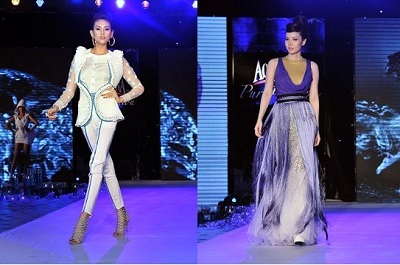 Nguyên Huy trong đêm đăng quang Aquafina Pure Fashion 2011