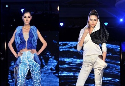 Nguyên Huy trong đêm đăng quang Aquafina Pure Fashion 2011