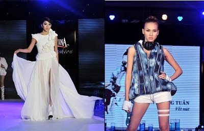 Nguyên Huy trong đêm đăng quang Aquafina Pure Fashion 2011