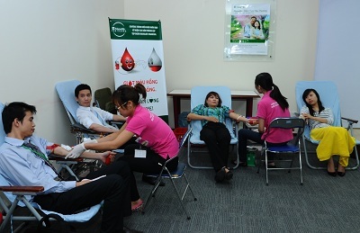 Ngày 11/10 tại VP CMC: 74 đơn vị máu