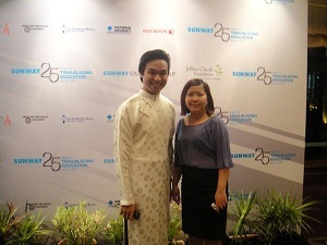 SV INEC – Phạm Xuân Quyết (học bổng 50%) được ĐH Sunway chọn làm Student Ambassador