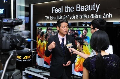 Sony Việt Nam trình làng dòng TV 4K siêu khủng - 2 Hình ảnh buổi giới thiệu