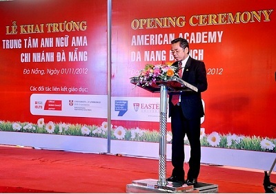 Khai trương AMA Đà Nẵng: Chi nhánh AMA thứ 12 trên toàn quốc - 3 Ông Văn Công Quang - Chủ đầu tư AMA Đà Nẵng.