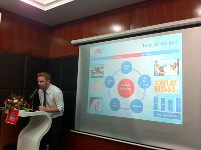 Khai trương AMA Đà Nẵng: Chi nhánh AMA thứ 12 trên toàn quốc - 4 Thầy Michael Kilcullen - Giáo viên nghiên cứu và giảng dạy Active Learning.