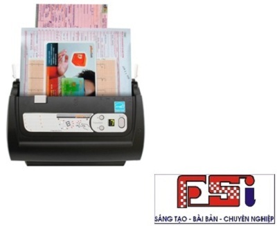 Máy scan Plustek PS288 - Máy scan nhỏ gọn, tiết kiệm cho văn phòng - 3 Nút bấm thao tác dễ dàng sử dụng
