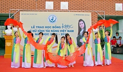 Quỹ Kotex - Một thập kỷ gắn bó với nữ sinh Việt Nam