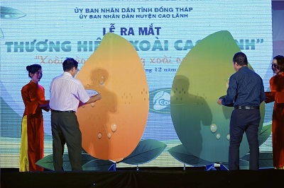 Nghi thức ra mắt thương hiệu Xoài Cao Lãnh