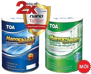 Bộ đôi sản phẩm TOA NanoClean & TOA NanoShield