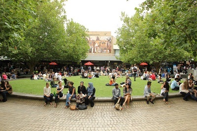 Một góc khuôn viên ĐH La Trobe, Melbourne