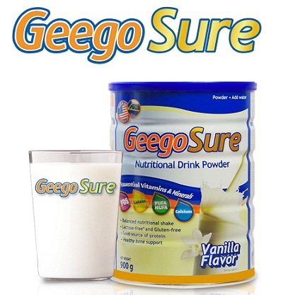 Geego Sure – Món quà quý chăm sóc người cao tuổi - 1 Geego Sure – Sữa bột cân bằng đầy đủ dinh dưỡng,
