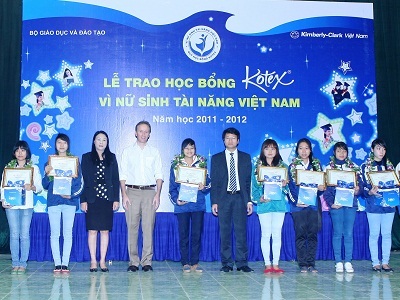 Quỹ học bổng Kotex - Chắp cánh cho ước mơ bay xa