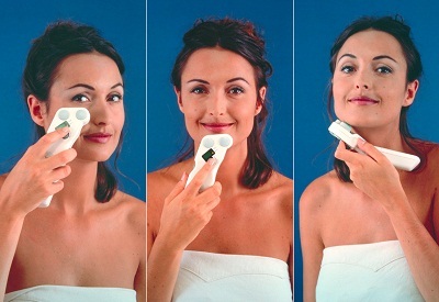 Làm đẹp đón xuân cùng Tua Viso - 2 Ảnh minh họa các bài tập với máy Tua Viso.