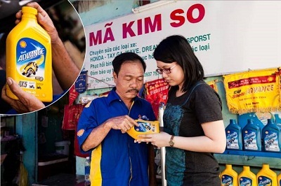 Xe chạy bon bon, thoải mái vui Tết - 2 Khách hàng lựa chọn Shell Advance AX5 cho xe số 4 thì đời mới