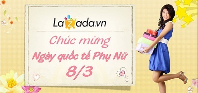 Quốc tế phụ nữ ý nghĩa cùng Lazada.vn