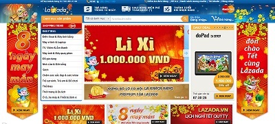 8 ngày may mắn - cùng Lazada tiễn Rồng đón Rắn - 2 Lazada.vn