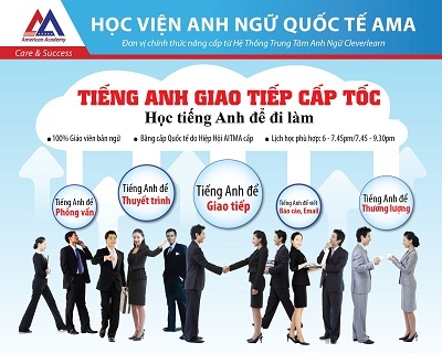 Tiếng Anh Giao tiếp cấp tốc - Học tiếng Anh để đi làm - 1 Đến với khóa học Tiếng Anh Giao Tiếp Cấp Tốc, học viên sẽ được: