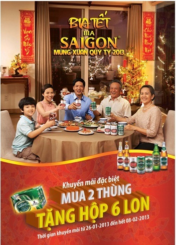 Người Hà Nội vui Tết cùng Bia SAIGON - 2 Các địa điểm áp dụng chương trình khuyến mãi: