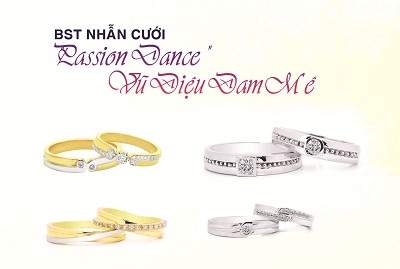 DOJI giới thiệu xu hướng nhẫn cưới 2013 - 2 Tập đoàn DOJI áp dụng mức giảm 15% cho khách hàng đến mua sản phẩm từ