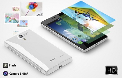 FPT HD II – Điện thoại thông minh với camera 8MP - 2 FPT HD II – Điện thoại thông minh với camera 8MP