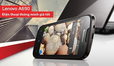 Smartphone Lenovo S720 và A690 đã có trên thị trường - 3 Lenovo A690 – điện thoại thông minh giá tốt