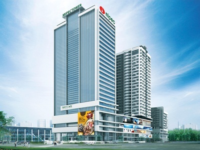 Chương trình chào mừng ngày 8/3 "Tôn vinh vẻ đẹp Việt Mipec Tower 2013" - 4 Trung tâm thương mại Mipec Tower – nơi diễn ra sự kiện “Tôn vinh Vẻ đẹp Viêt”.