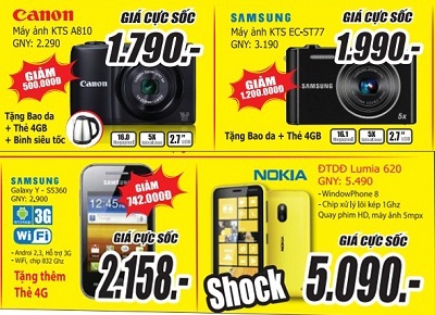 Quà tặng đầu ngày - Kích cầu mua sắm tết - 7 Diễn ra từ 12/1 đến 18/1, đợt 2 chương trình