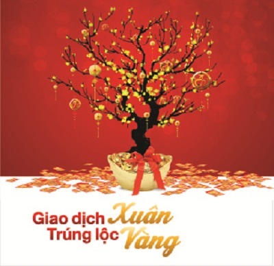 “Giao dịch Xuân, trúng Lộc Vàng” với Techcombank - 2 Với khách hàng dùng thẻ Techcombank Visa