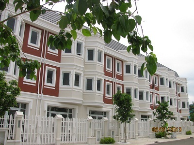 Khu B1-B2 dự án đã hoàn thành và sẵn sàng để bàn giao.