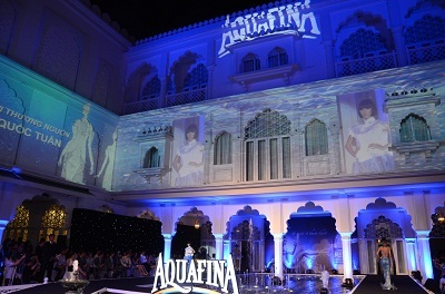 Aquafina Pure Fashion 2012: Đêm thăng hoa của thời trang và vũ điệu ánh sáng - 1 Công nghệ Light Mapping được sử dụng trong Đêm Chung kết cuộc thi Aquafina Pure Fashion 2012.