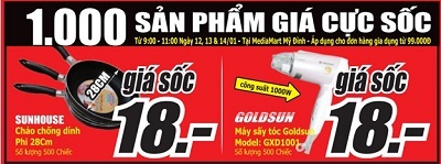 Quà tặng đầu ngày - Kích cầu mua sắm tết - 3 Quà tặng đầu ngày - Kích cầu mua sắm tết
