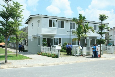 Tìm hiểu dự án nhà phố bán chạy nhất năm 2012 - 2 Ảnh chụp thực tế dự án.