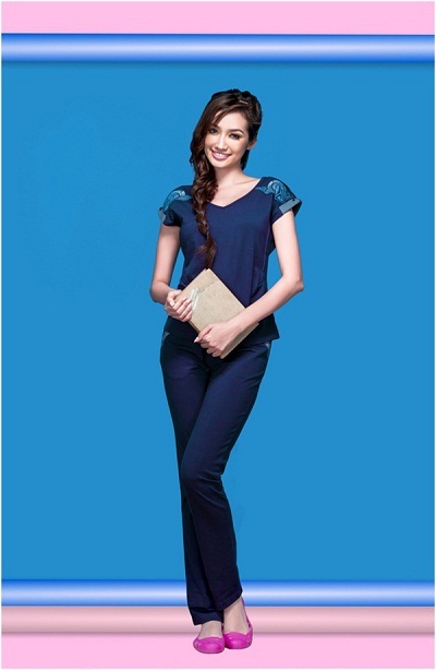 Duyên dáng thời trang mặc nhà - 3 Duyên dáng thời trang mặc nhà