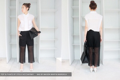 Mua sắm hàng hiệu ưu đãi tới 50% cùng Runway - 5 Những set đồ black - white không bao giờ lỗi mốt đến từ thương hiệu Stella Mc Cartney