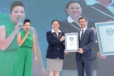 Kỷ lục Guinness Thế giới vừa được lập tại Việt Nam