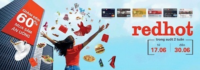 Ưu đãi mùa hè từ chương trình Red Hot giảm giá đến 60%! - 1 Ngoài ra, Chủ Thẻ cũng được giảm giá đến