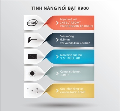Mua Lenovo K900 nhận quà giá trị - 2 Mua Lenovo K900 nhận quà giá trị