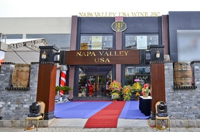 Khai trương công ty rượu vang Napa Valley tại Hà Nội
