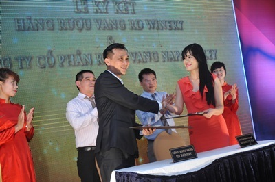 Khai trương công ty rượu vang Napa Valley tại Hà Nội