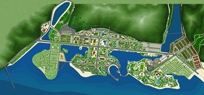Halong Marina - nền tảng phát triển giáo dục trong tương lai - 1 Khu đô thị Hạ Long Marina rộng 287 ha trải dọc 3,8 km bờ biển